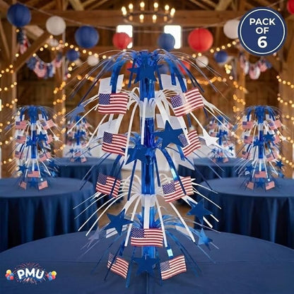 PMU 6 Pcs 21 Inch Patriotic Centerpieces - Image 2