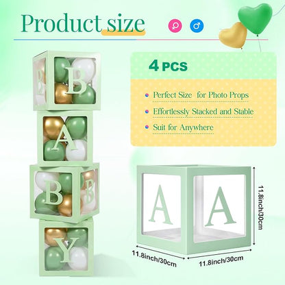Seenelling 4 Pcs Balloon Boxes - Image 2