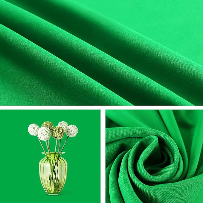 10X12ft Green Screen Backdrop for Photography, LCUIRC Chromakey Polyester - Image 6