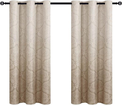 DWCN Ombre Room Darkening Curtains - Image 8