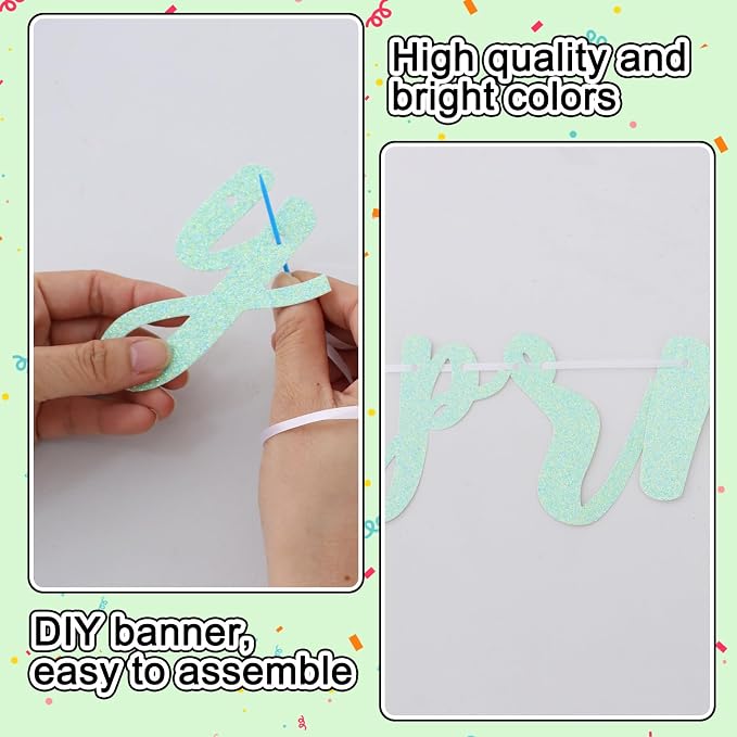 BEISHIDA 116 PCS A-Z DIY Letter Banner Kit Make Your Own Banner，Including 111 - Image 3