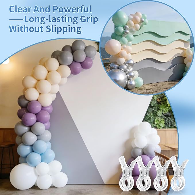PUGPIU 10 Pack Balloon Arch Clips - Image 4