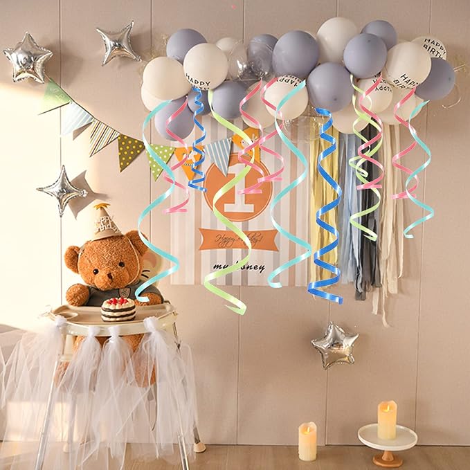 30 Roll Curling Ribbon Vivid Gift Wrapping Ribbons 30 Kinds Colors - Image 6