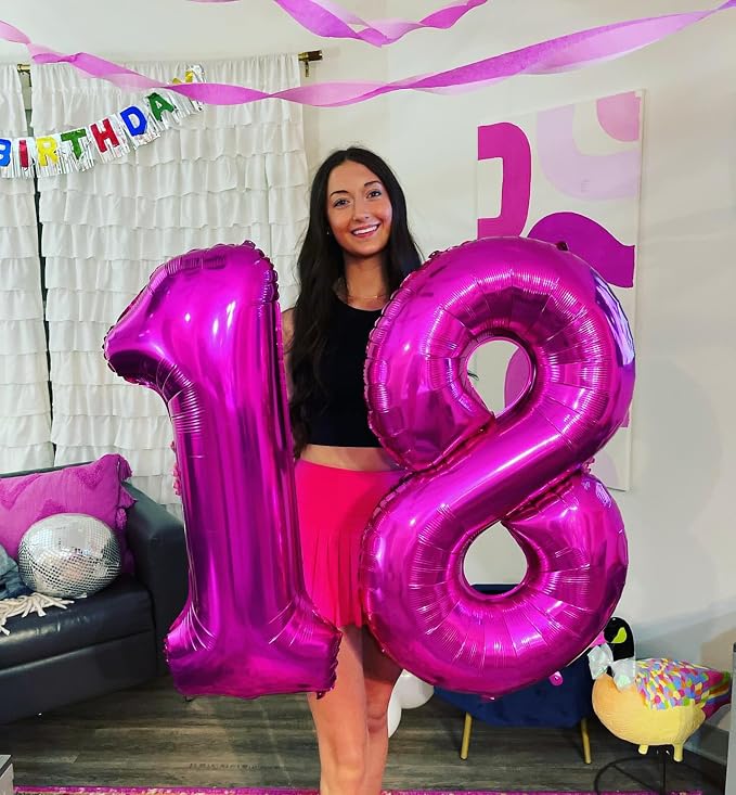 Rosy Purple 7 Balloon - Image 2