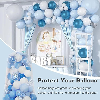 2 Pack Balloon Bags for Transport 98 x 59 In, Reusable Extra Large Clear - Image 7