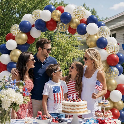 Red White Blue Balloon - Image 3