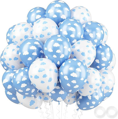 Cloud Balloons, Baby Shower, Cloud Themed Party Decorations Supplies by FEYG