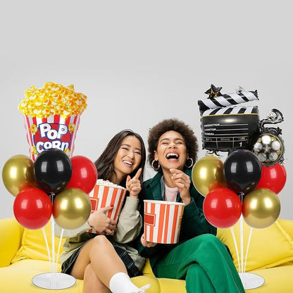 Movie Night Party Balloons Stand Kit 2 Sets - Image 6