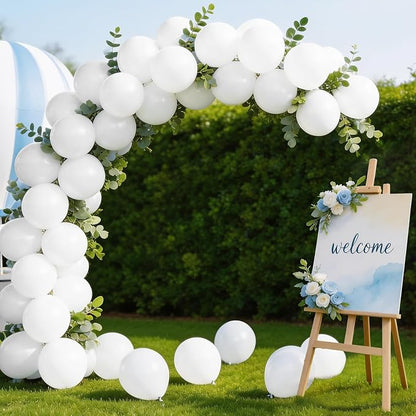 LOLStar White Balloons, 12 inch, Latex Round | Birthday, Engagement, Baby Shower - Image 5