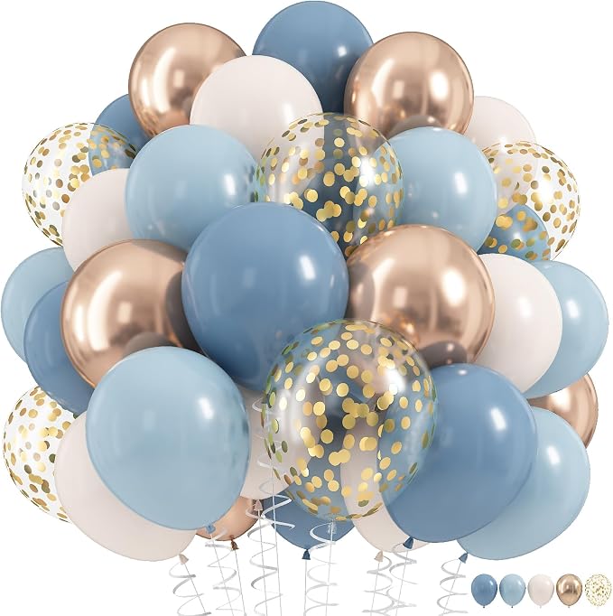 Dusty Blue Balloon Set by HILAVO