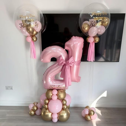 Light Pink 12th Birthday Balloon - Image 5