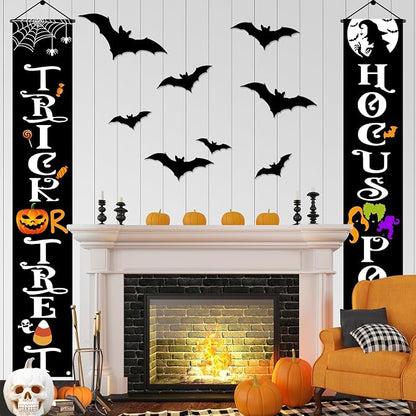 Olanrun Hanging Halloween Door Decorations, 70-inch Front Door Banner Decor - Image 2