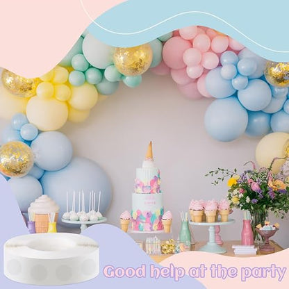 3000 Pieces Glue Points, Balloon Tape, Sticky Dots, Double Sided Glue Points - Image 5