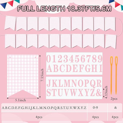 Mooliwe 171 Pcs DIY Custom Banner Kit Make Your Own Customizable Sign - Image 2