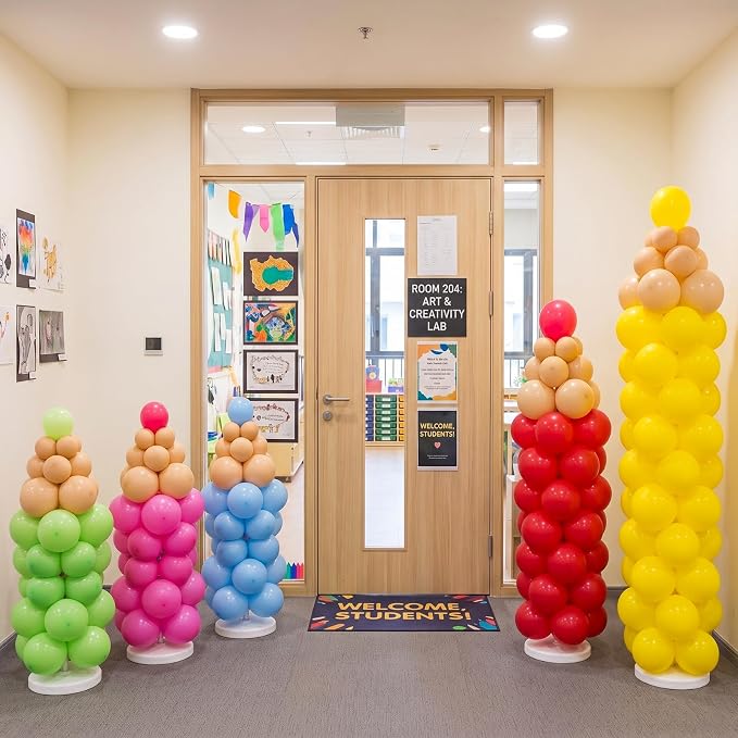 Capoda 306 Pcs Crayon Balloon Arch Garland Kit Back To School Decorations | - Image 5
