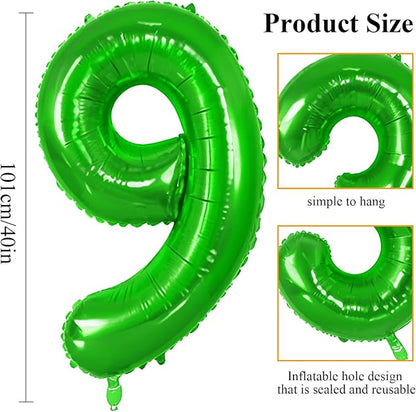 Number 69 Balloons for 69th Birthday Party Decorations, 0-100 Large No.69 - Image 2