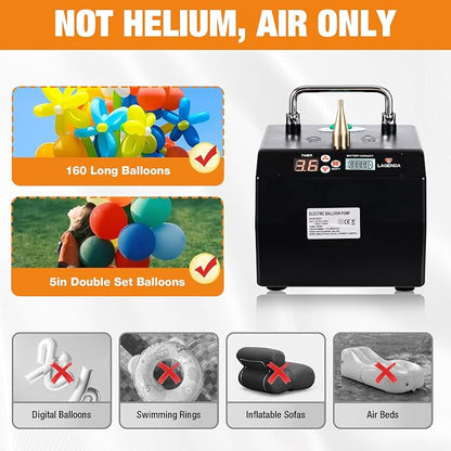 Electric Balloon Pump 1400W Dual Mode Inflator - Image 7