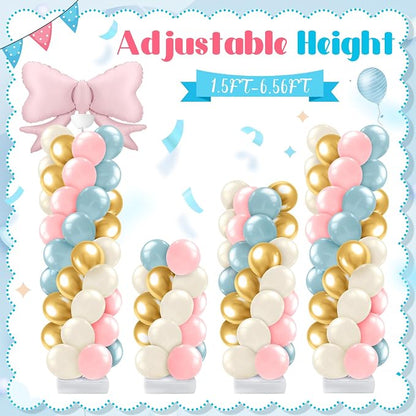 Lunmon 2 Sets Boots or Bows Gender Reveal Decorations, Western Boots or Bows - Image 4