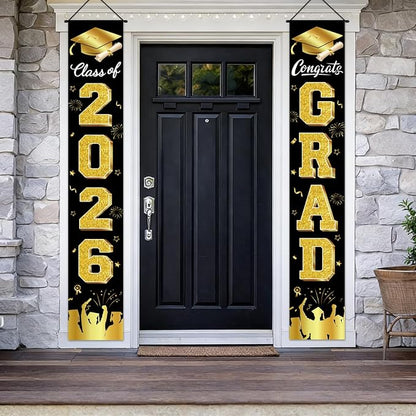 Graduation Decorations 2026 Porch Banner, Congrats Grad Decorations - Image 5
