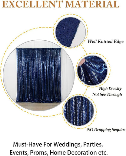ShinyBeauty PHOTOBOOTH Background Best Choice-4FTx7FT-Sequin backdrops - Image 8