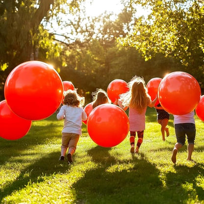 30 Pack Red Balloons 36 Inch Red Latex Party Large Balloon Bulk - Image 4