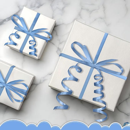 500 Yards Curling Ribbon，Light Blue Balloon String Ribbon，for Gift - Image 7