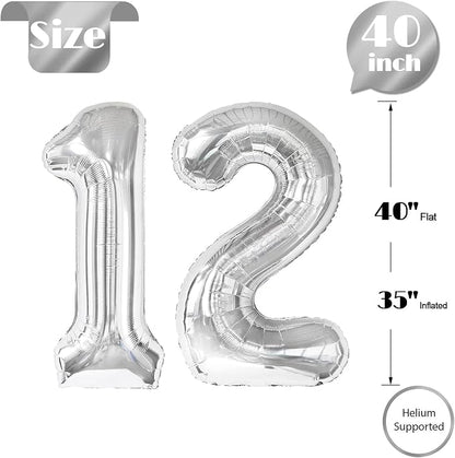 Sliver 12 Balloon - Image 5
