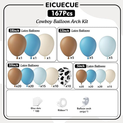 Cowboy Balloons Garland Arch Kit - Image 2
