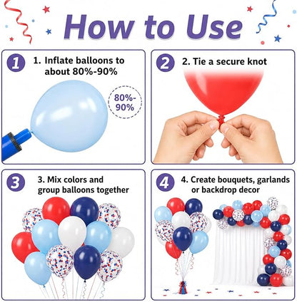 Red and Blue Balloons - Image 4