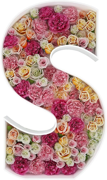 2FT Letter S Mosaic Balloon Frame Letter DIY Fillable Letters Kit by JW+Passion+-+Premium+Quality%2C+Made+With+Passion