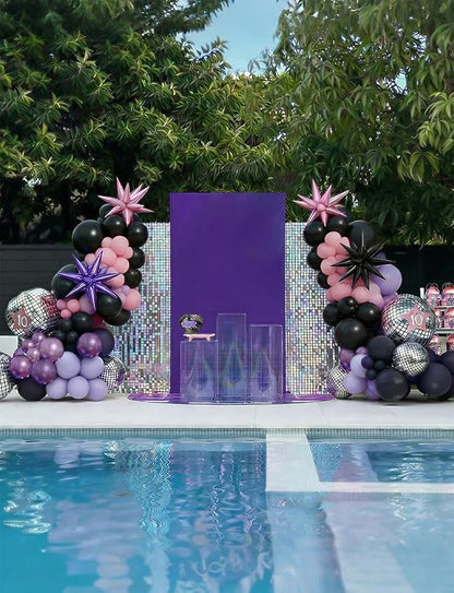 Pink and Purple Balloon Arch Garland Kit, Trendy Music Birthday Decorations - Image 5