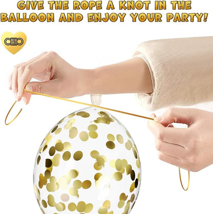 Lukiituke Black and Gold Balloon Arch Kit, Graduation, New Years Decorations - Image 4
