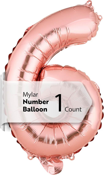 Restaurantware-Balloonify 16 Inch Number Balloon, 1 Digital Party Balloon by Restaurantware