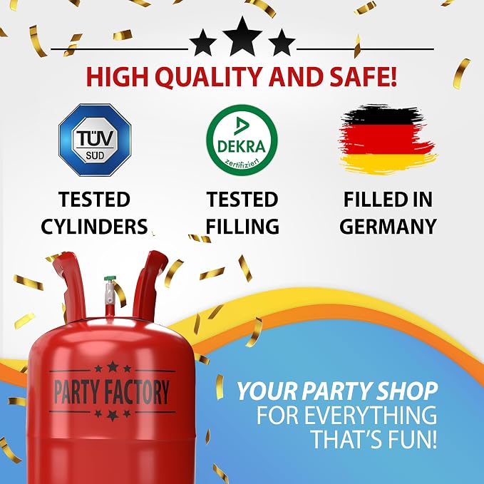 Party Factory – Helium Tank - Image 7