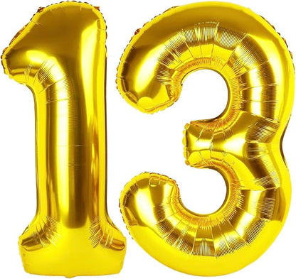 Gold 13 Balloon by IWERP