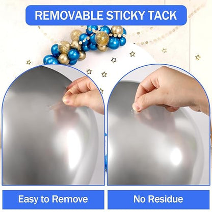 JANYUN 560 Pcs Sticky Dots Square Putty Clear Mounting Tape - Image 4