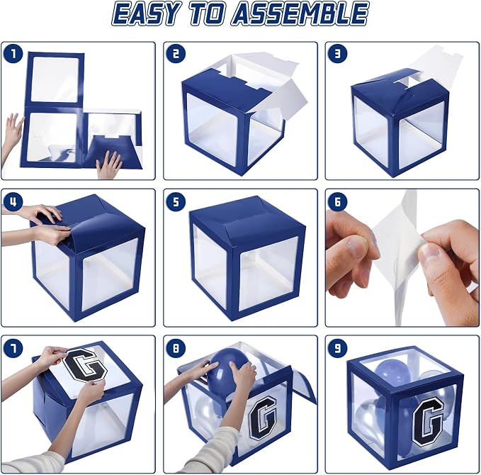 Graduation Decorations 2026 Graduation Party Decorations Set of 4 Boxes - Image 4