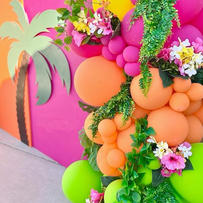 110pcs Orange Balloons 12 Inch Latex Balloon Arch Kit - Image 5