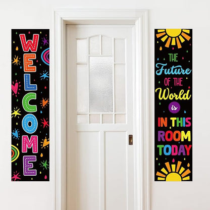 Colorful Classroom Decorations Classroom Welcome Banner and Poster - Image 6