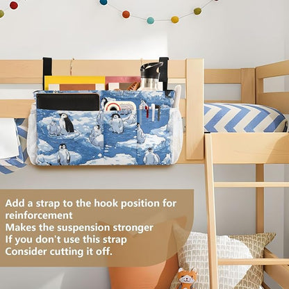 Bedside Caddy Hanging Bunk Bed Caddy Bed Organizer Hanging Pocket - Image 6