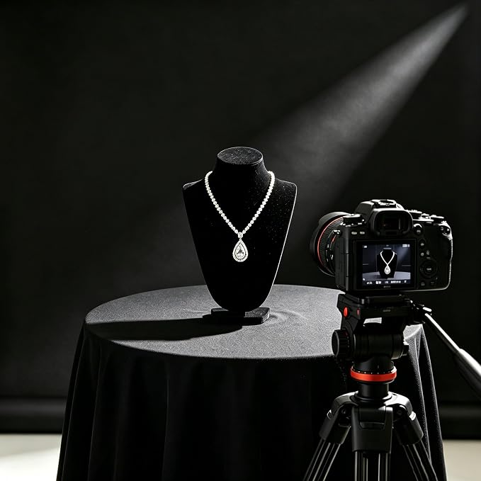 Black Photo Backdrop for Photoshoot, Fabric 8x10ft | Versatile Studio Photo - Image 8