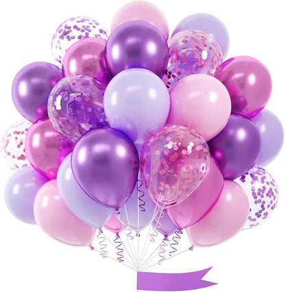 Pink and Purple Balloon by OTLGEUA