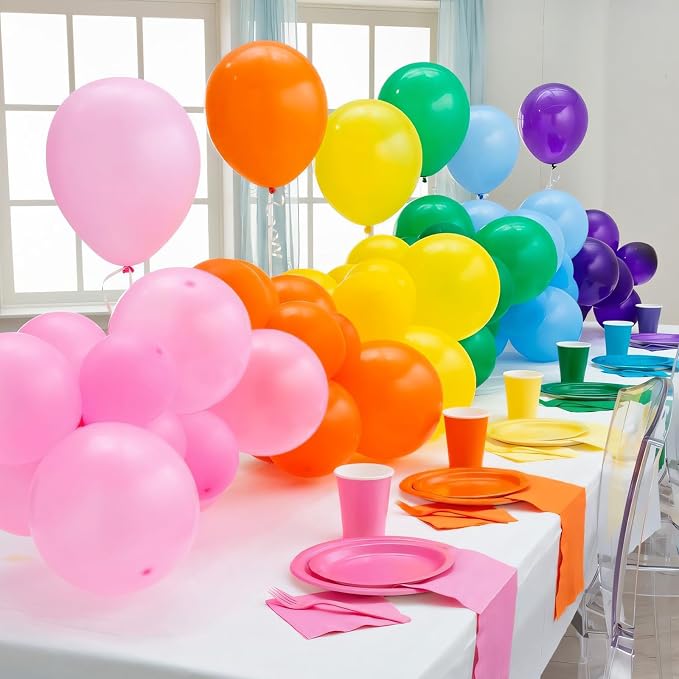 110pcs Pink Balloons 12 Inch Latex Balloon - Image 4