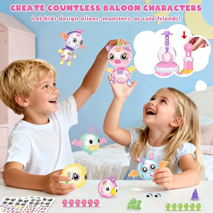 nicknack 170Pcs Magic Sticky Balloon Refill Kit DIY Crafts - Image 3