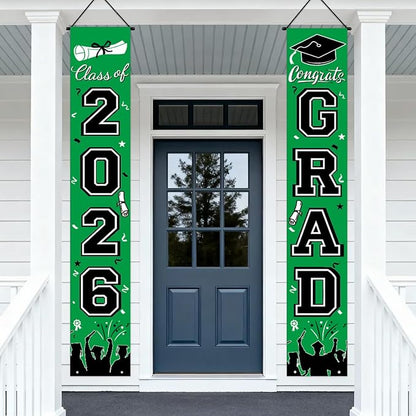 Graduation Decorations 2026, Graduation Banner Class of 2026, Congrats Grad - Image 5