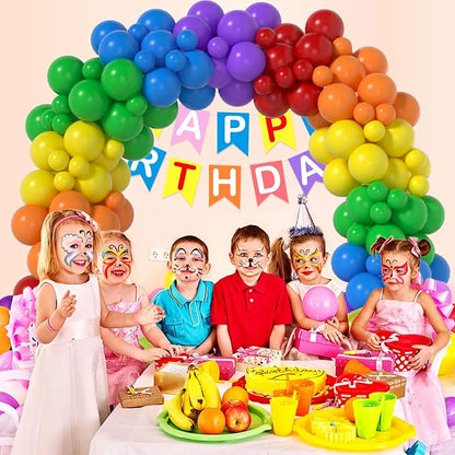 Rainbow Balloons Arch Kit - Image 5