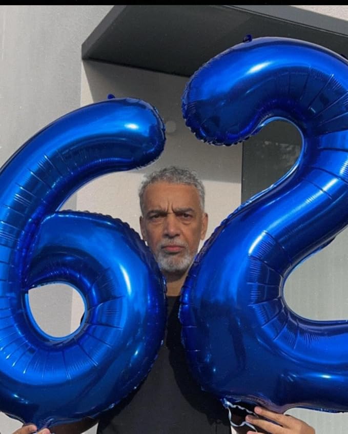 Night Blue Number 5 Balloon 40 Inch - Image 8
