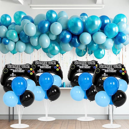 4 Sets Video Game Birthday Party Balloons Stand Kit - Image 5