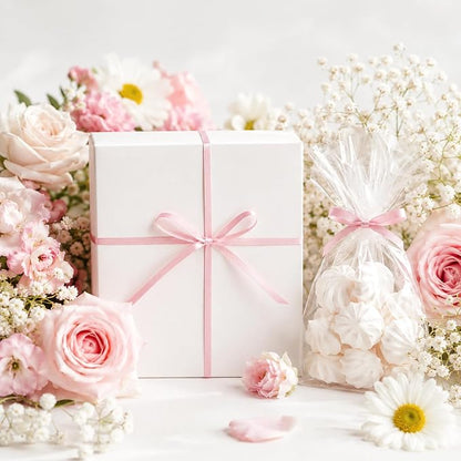 KINGLAKE Light Pink Satin Ribbon - Image 4