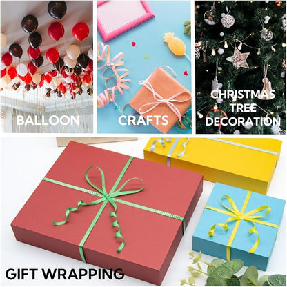 500 Yards Curling Ribbon for Gift Wrapping, 3/16" Balloon String for Christmas - Image 6
